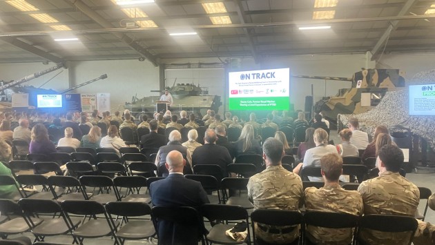 The Tank Museum's annual wellbeing event, On Track, taking place on World Mental Health Day 2023. The event is run in partnership with ɫ.